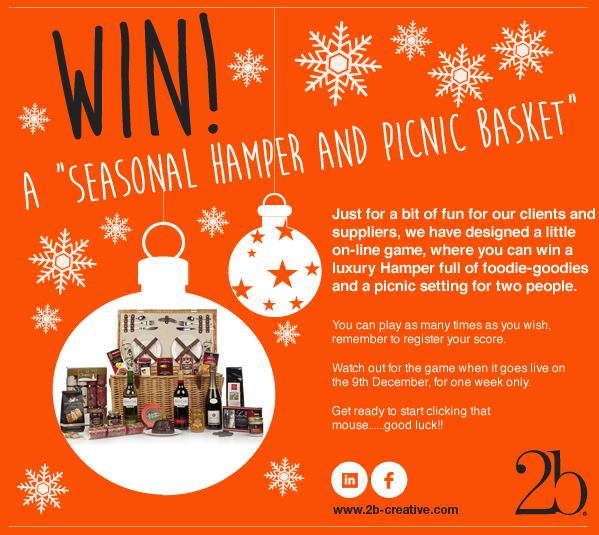 A bit of fun for next week, play to win a Luxury Hamper! You can play as many ti...