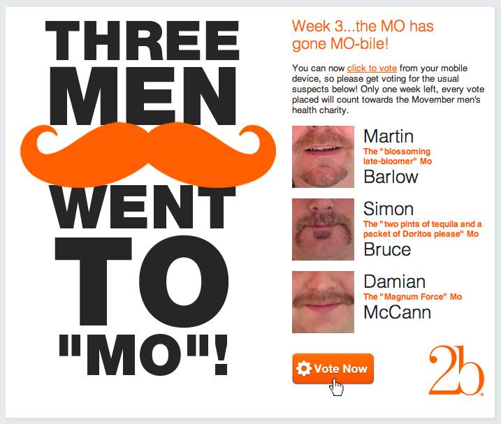 Time to get voting on Week 3 folks, hopefully we are now MO-bile friendly!