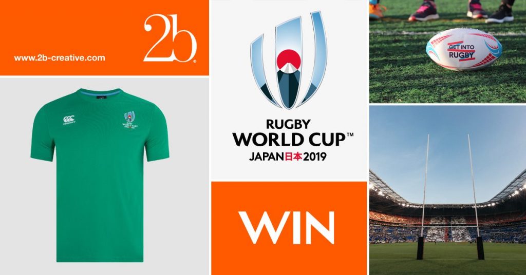 Competition Time!
Get behind the Ireland team during the Rugby World Cup
(the ...